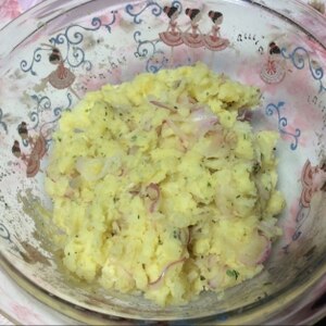 レンジで簡単★カレーポテトサラダ